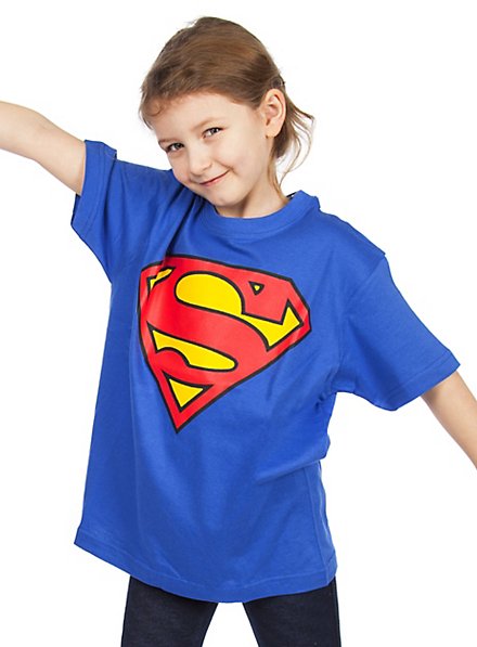 Drink water Beïnvloeden streng Superman - Kids T-Shirt Logo - maskworld.com